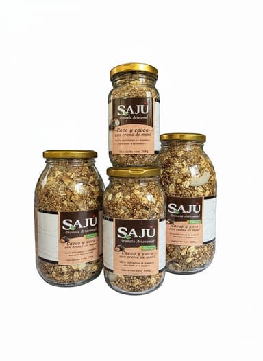 Granola Artesanal de Cacao y Coco – SAJU 🥥🍫