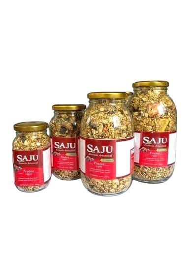 Granola Artesanal de Frutos Rojos – SAJU 🍓🫐🍒