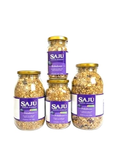 Granola Artesanal de Arándanos – SAJU 🍓💜