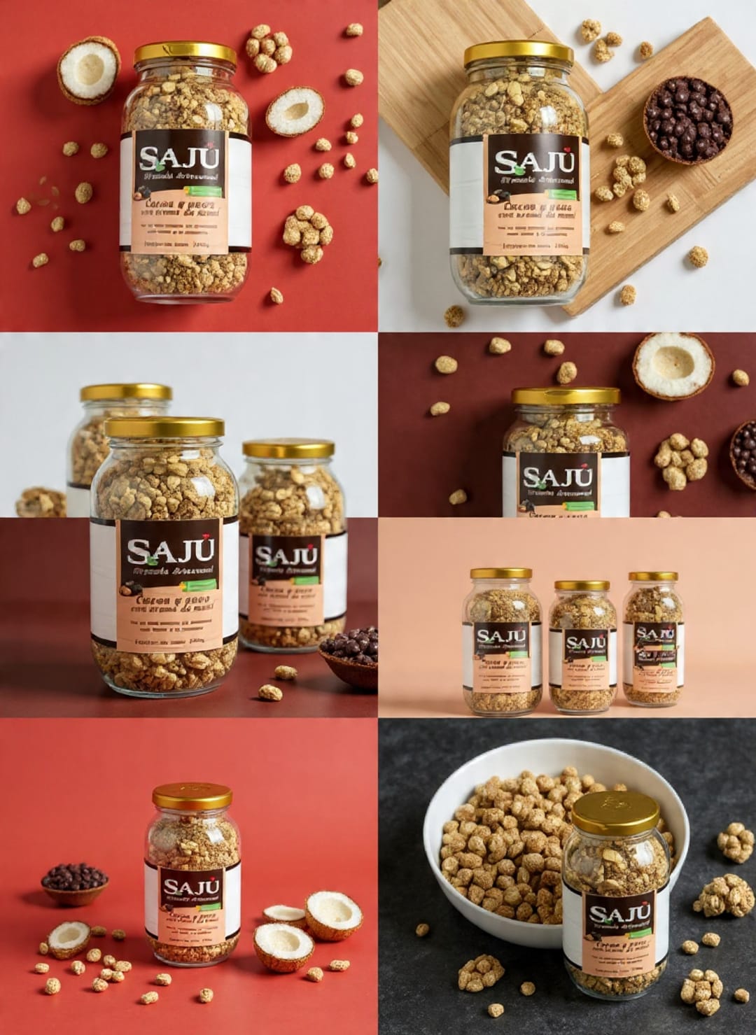 Granola Artesanal de Cacao y Coco – SAJU 🥥🍫