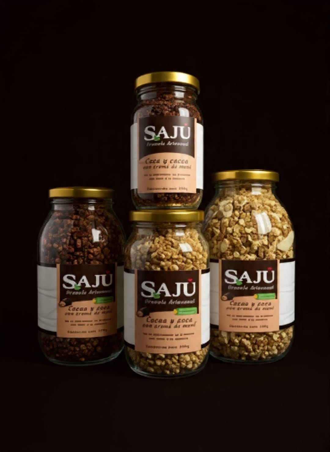 Granola Artesanal de Cacao y Coco – SAJU 🥥🍫
