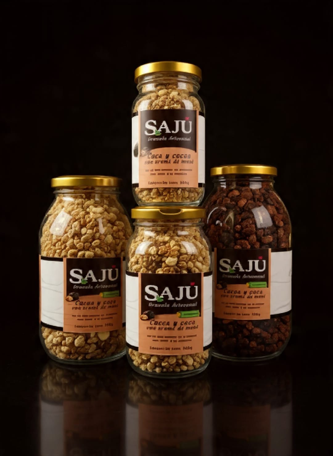 Granola Artesanal de Cacao y Coco – SAJU 🥥🍫